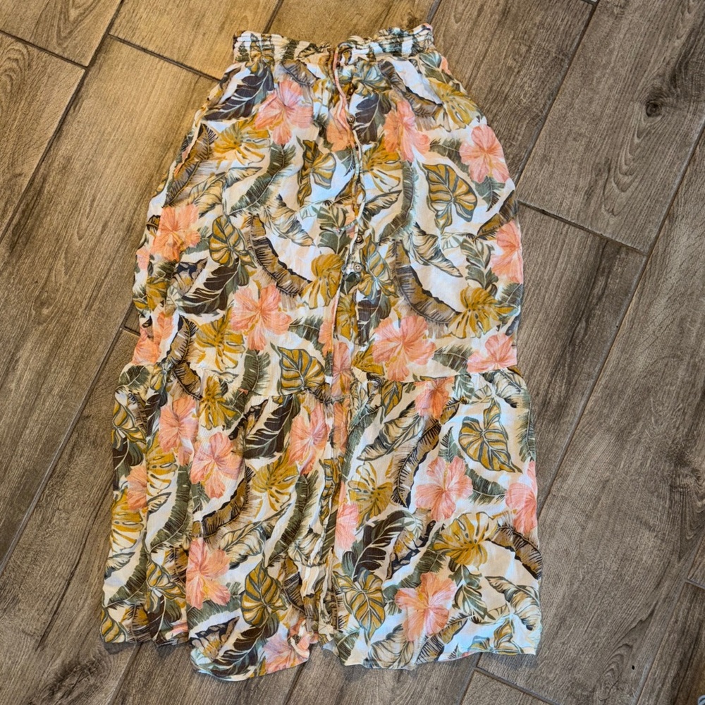 Ripcurl Floral Tropical Maxi Skirt